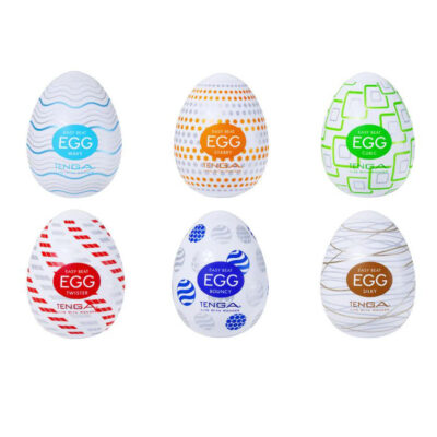 Tenga Egg Variety Pack Standard, 6 шт Набор мастурбаторов